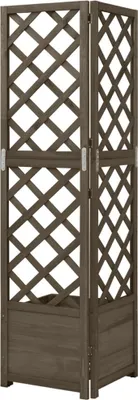 Zdjęcie produktu dla VidaXL 316412, Drewno, Szary, 400 mm, 400 mm, 1500 mm