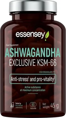 Obrázok produktu pre Essensey Ashwagandha Exclusive KSM-66 - 90 kapsl