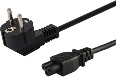 Image de Savio CL-67 Kabel de Übertragung Noir 1,2 m IEC Type C (3,8 mm, 1,1 mm) CEE7/7