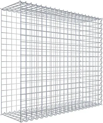 Produktbild von Anbaugabione Typ 2 100 cm x 90 cm x 30 cm (L x H x T), Maschenweite 5 cm x 5 cm, Spirale