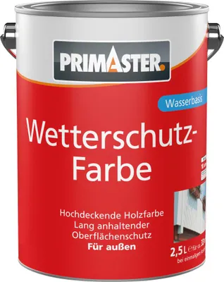 Produktbild von Primaster Wetterschutzfarbe 2,5 L anthrazitgrau