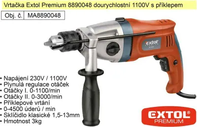 Produktbild von Schlagbohrmaschine, 1100W ID 1100 K