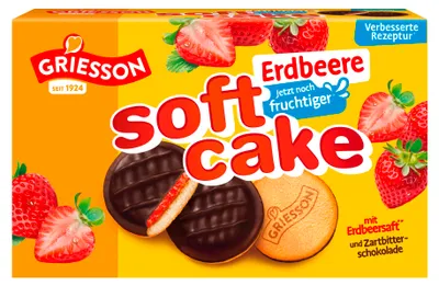Produktbild von Griesson Soft Cake Erdbeere 300g