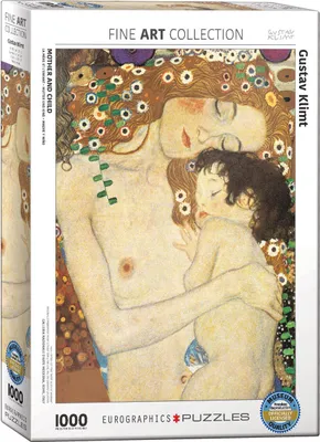 Immagine prodotto di puzzle da 1000 pezzi Gustav Klimt madre e bambino