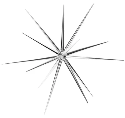 Productafbeelding van COM-FOUR® Kerstster om op te hangen - Decoratieve ster voor kerstdecoratie - Ster voor decoratie tijdens nieuwjaar, bruiloften, feesten