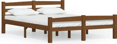 Obrázok produktu pre vidaXL Posteľ z masívneho dreva Honey Brown Pine 120x200 cm