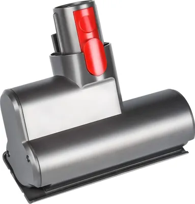 A close-up studio shot of a vacuum cleaner attachment.