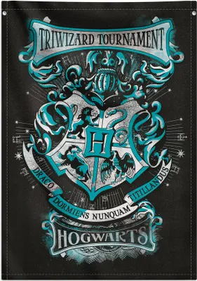 Zdjęcie produktu dla Flaga dekoracyjna Harry Potter - Herb Hogwartu