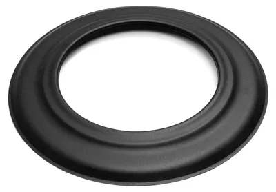 Produktbild von Raik Pelletrohr / Ofenrohr 120mm - Wandrosette schwarz