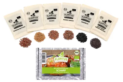 Artikelbild 2 von 'BIO Keimsprossen Set Scharf (6 Sorten)' aus der Kategorie Keimsprossen Sets