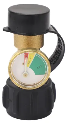 Productafbeelding van Propane tank niveau-indicator, lekdetector, drukmeter, universele adapter voor campers, barbecues, ovens