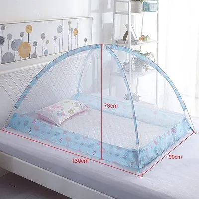 Produktbild von Famanu Moskitonetz für Babybuggy - Hochwertiges Polyester, 80 x 120 x 90 cm