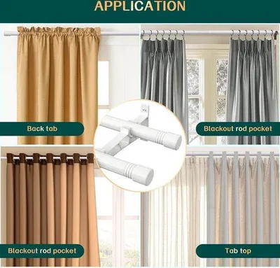 Obrázok produktu pre Tyč na záclony 76–332 cm