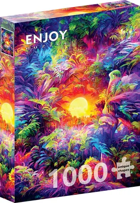 Obrázek produktu pro Puzzle 1000 dílů Enjoy – Rainbow Tropic