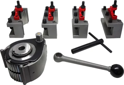 Produktbild von PAULIMOT Schnellwechsel-Stahlhalter-Set, System "Multifix", Größe B
