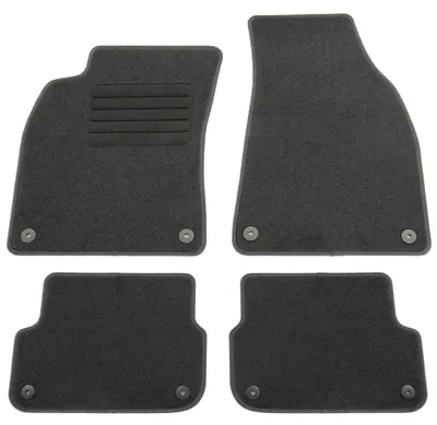 Produktbild von Fußmatten-Set für Audi A6 4F C6 Limo/Avant, 04/2004-05/2006, 4-teilig, Schwarz