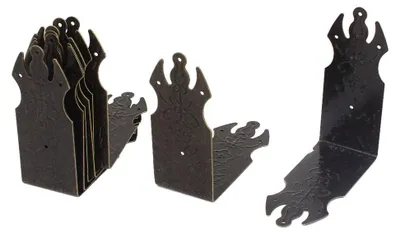 Schutzecken 70x70 mm, 8 Stück, Eckbeschläge aus Metall
