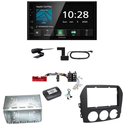 Produktbild von Kenwood DMX5020DABS Android Auto CarPlay Einbauset für Mazda MX-5 NC