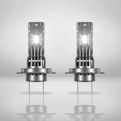 Produktbild von Ikodm H7 LED-Scheinwerferlampe 30W 12V 2500LM 6500K IP65 Plug & Play 2er-Set für Auto/Motorrad