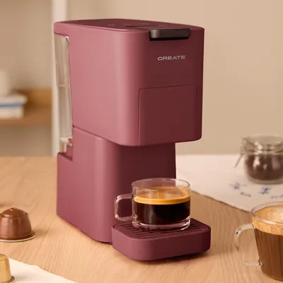 Produktbild von CREATE - THERA STUDIO - Mehrkapsel-Express-Kaffeemaschine und gemahlener Kaffee