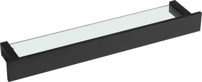 Obrázok produktu pre Sklenená polica PATRON 58 cm, čierna
