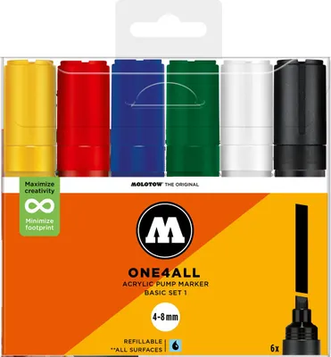 Zdjęcie produktu dla Marker akrylowy Molotow One4All 327HS Zestaw podstawowy 1
