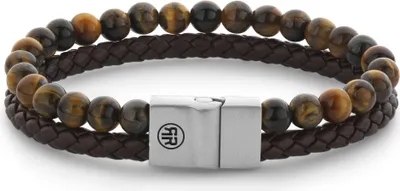 Produktbild von Rebel & Rose RR-M0058-S-L Armband Full Metal Combo 12mm Tiger Lily