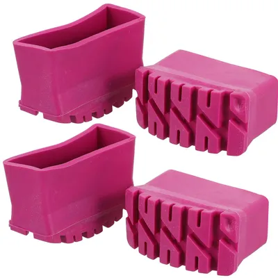 Antislip Trappoot für Klappleiter, 4 Stück, Gummi, 7x5,2x3,5 cm