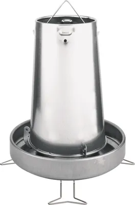 Produktbild von Duvo+ Hühnernapf galvanisiert, Fassungsvermögen: 10 kg
