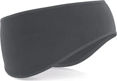Produktbild von Beechfield B316 | Softshell Sports Tech Headband Winddicht - Farbe: Graphite Grey - Größe: One Size