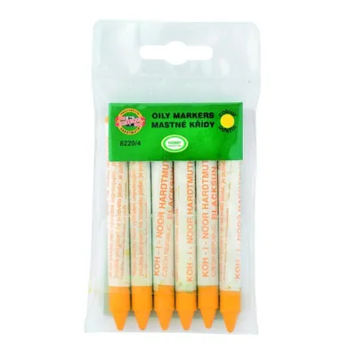 Immagine prodotto di KOH gesso universale pastello a olio - 4 / Giallo - confezione da 6