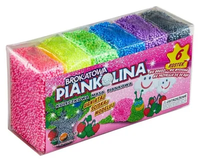 Immagine prodotto di ARTE E GIOCO Piankolina 6 colori glitter 10001606
