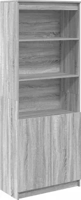 Obrázek produktu pro Skříň highboard šedá sonoma 70 x 35 x 180 cm kompozitní dřevo
