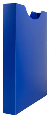 Produktbild von Heftbox / DIN A4 / aus PP / Hochformat / Farbe: transluzent blau