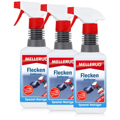 Produktbild von 3x Mellerud Flecken Entferner 500 ml - Fasertiefe Sauberkeit