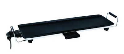 Produktbild von Teppanyaki Grillplatte mit Antihaftbeschichtung, elektrischer Tischgrill, 2000 Watt, große Grillfläche