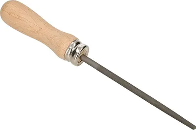 Produktbild von KOTARBAU® Werkstattfeile Rund Länge: 100 mm Hieb 3 (Fein) Handfeile Rundfeile Metallfeile für grobe Metallverarbeitung