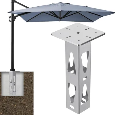 Productafbeelding van Parasol grondanker, universele parasolhouder voor buiten, voor tuin