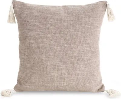 Produktbild von EUROFIRANY | Kissenhüllen - Dekokissen - BOHO/5 - 45x45 cm - Pudrig - Mit Chwost-Dekor - Eko-Stil