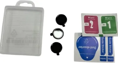 Produktbild von INF 3er Set Kameraobjektivschutz aus Hochaluminiumsilikatglas für iPhone 16 Serie Schwarz Schwarz iPhone 16 Pro/16 ProMax