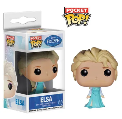 Image de FUNKO POCKET POP KEYCHAIN PORTE-CLÉS FROZEN ELSA MINI FIGURINE NOUVEAU !  Funko