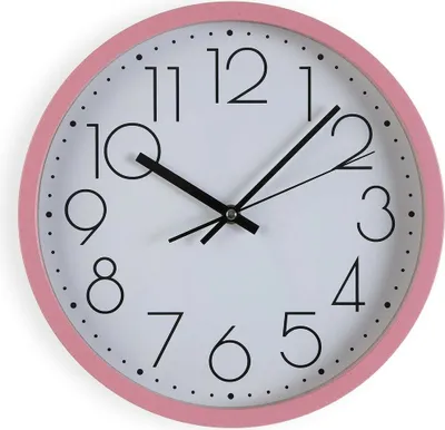 Immagine prodotto di Orologio da parete Versa in legno rosa 4,2 x 30 x 30 cm