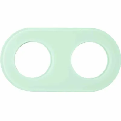 Produktbild von Berker 110209, Weiß, Gehärtetes Glas, Schraubenlos, Berker, Glas, 2 Stück(e)