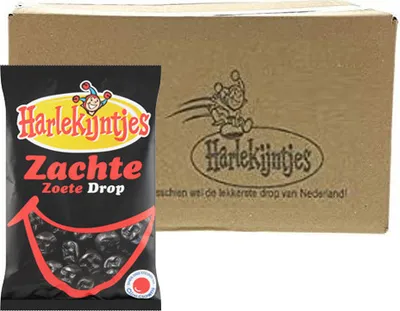 Produktbild von Harlekijntjes - Weichem, Süßem Lakritz - 12x 300g