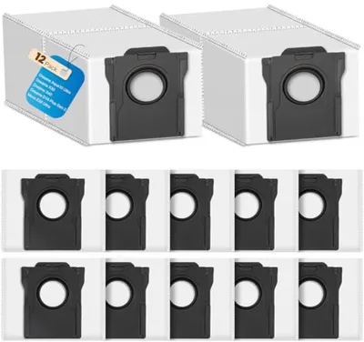 Produktbild von PromoHome® 12 Staubsaugerbeutel 3,2L für Dreame L10s Ultra Gen 2/Gen 3/X30/X40/X50 Ultra/L10s Pro/L40/L50/Aqua10/Matrix 10 Ultra/Mova E30