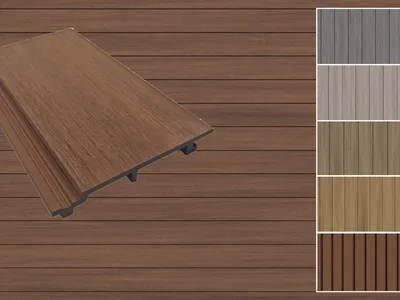 Produktbild von Outgarden | 2,90 m | Teak 20x150x3000mm WPC Wandverkleidung, WPC Fassadenprofile, coextrudiert, Standard Teak, Terrassenverkleidung, Schindeln, wetterfest, pflegeleicht