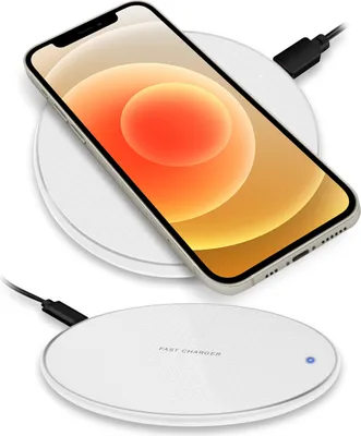 Produktbild von Wireless Charger Qi Ladestation 15W 10W Apple iPhone 12 Serie Schnellladegerät