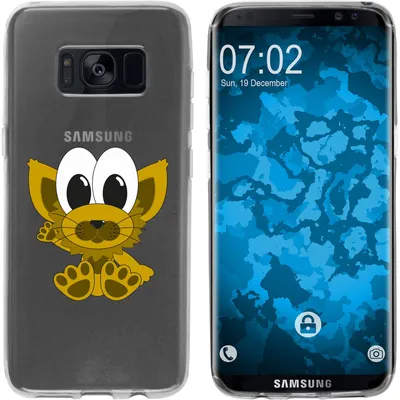 Produktbild von PhoneNatic Case kompatibel mit Samsung Galaxy S8 Plus Silikon-Hülle Cutiemals M7