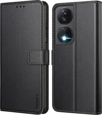 Obrázok produktu pre Ganbary Honor X7b/Honor 90 Puzdro na mobilný telefón Premium Leather Black
