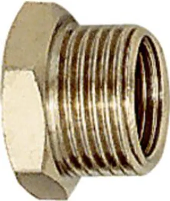 Produktbild von Riegler Reduziernippel kurz, G 1 AG, G 3/4 IG, SW 36, Messing vern.